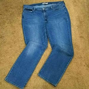 Levi's 22W 414 Classic Straight bluejeans